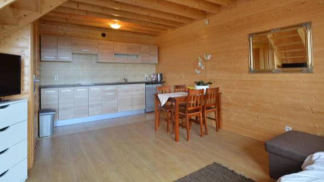 Bursztynowe Domki Sarbinowo Exteriör bild