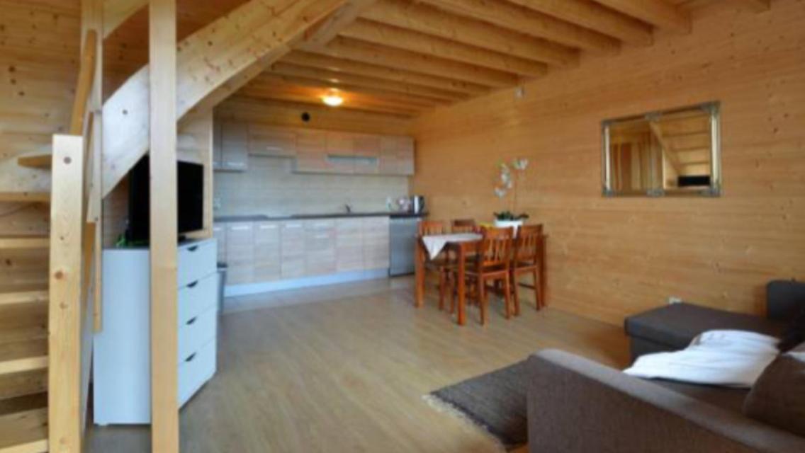 Bursztynowe Domki Sarbinowo Exteriör bild