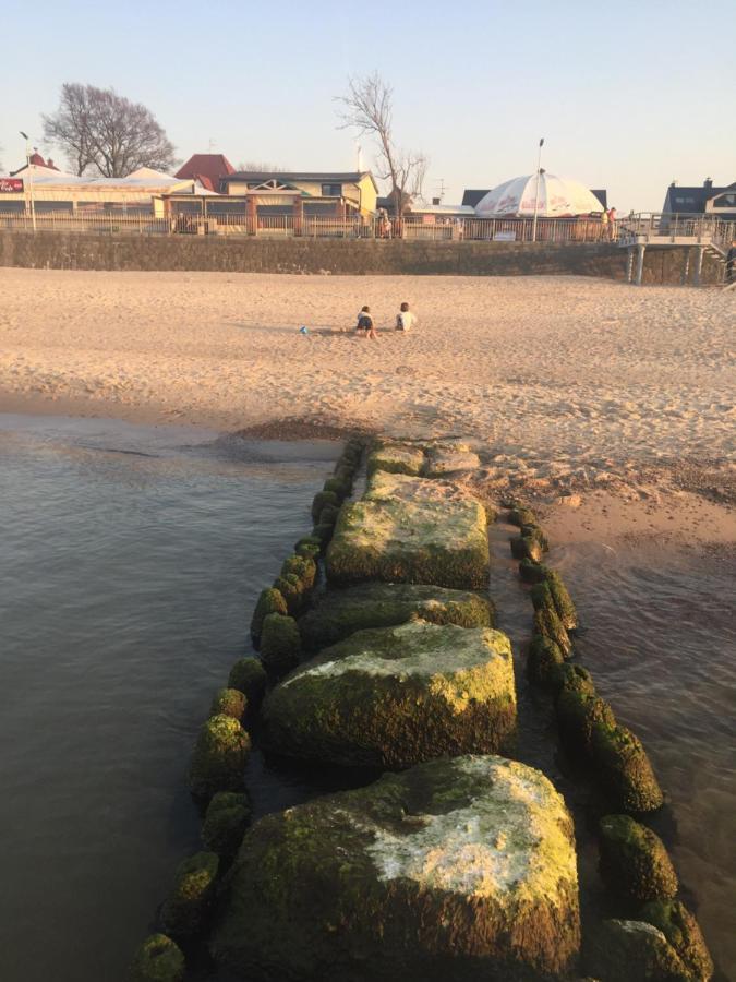 Bursztynowe Domki Sarbinowo Exteriör bild
