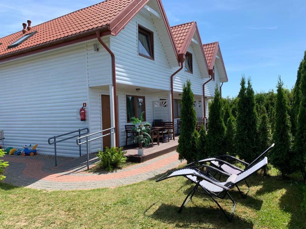Bursztynowe Domki Sarbinowo Exteriör bild
