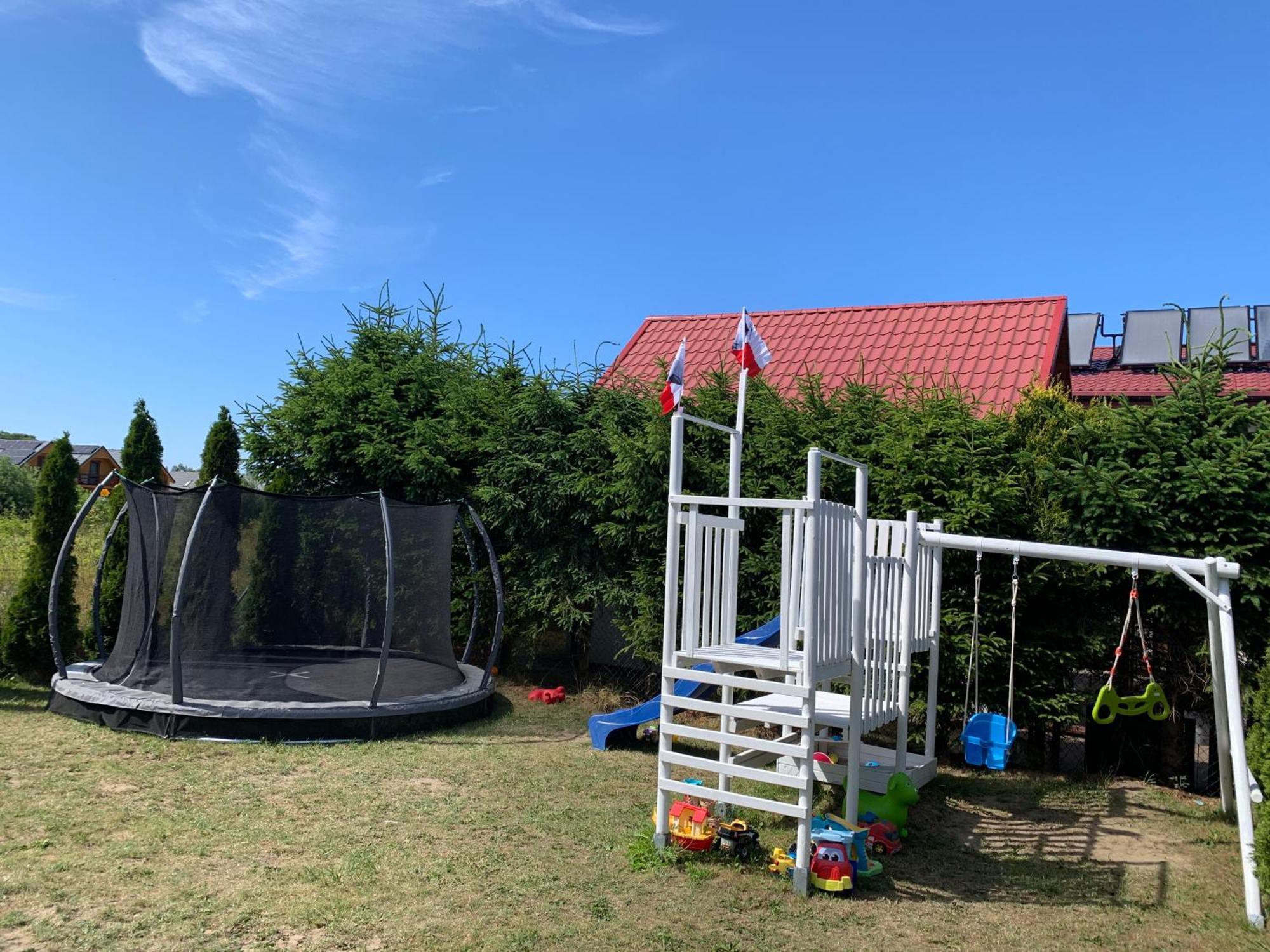 Bursztynowe Domki Sarbinowo Exteriör bild