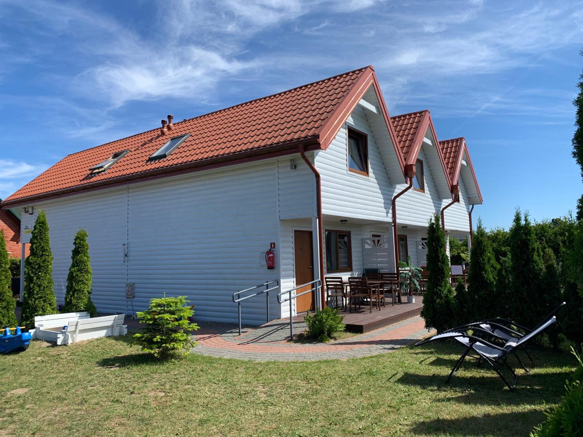 Bursztynowe Domki Sarbinowo Exteriör bild