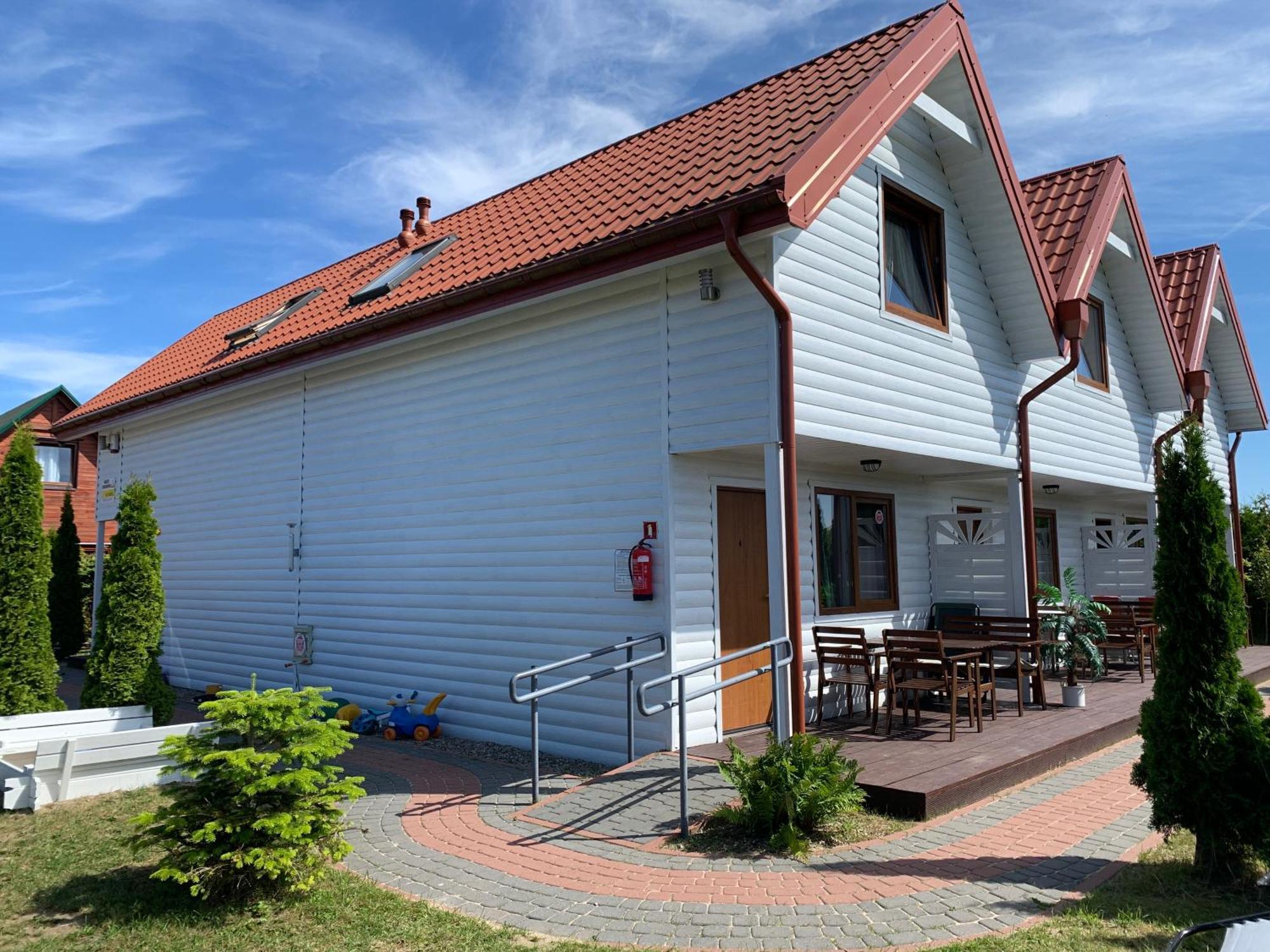 Bursztynowe Domki Sarbinowo Exteriör bild