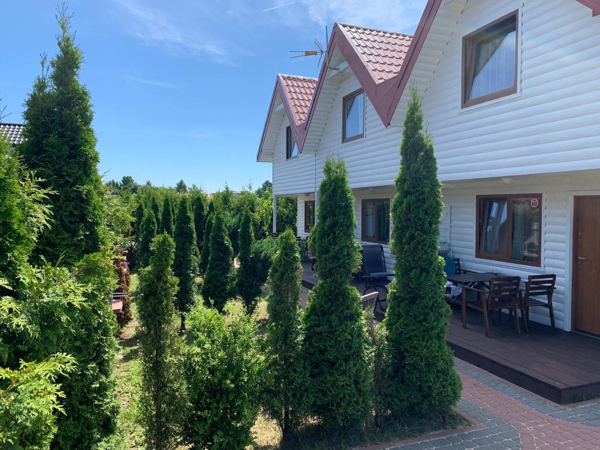Bursztynowe Domki Sarbinowo Exteriör bild