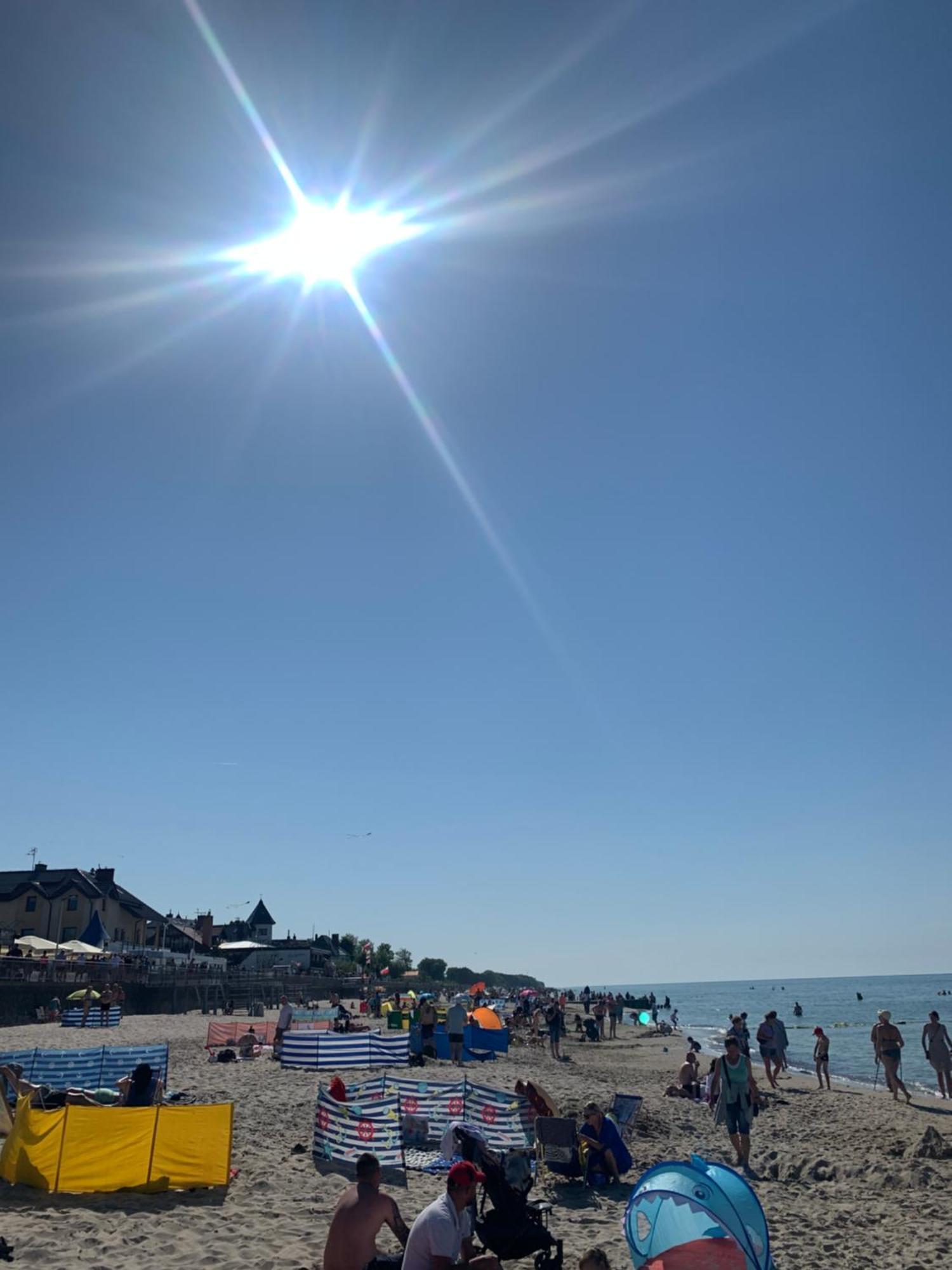 Bursztynowe Domki Sarbinowo Exteriör bild